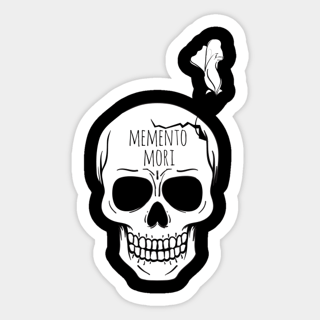 Memento Mori Sticker by emma17